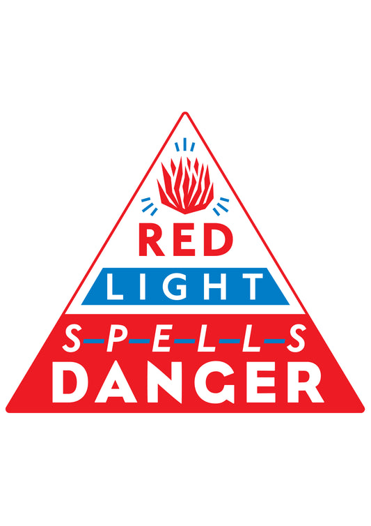 WARNING: Risk of Fire Pictogram by Crispin Finn
