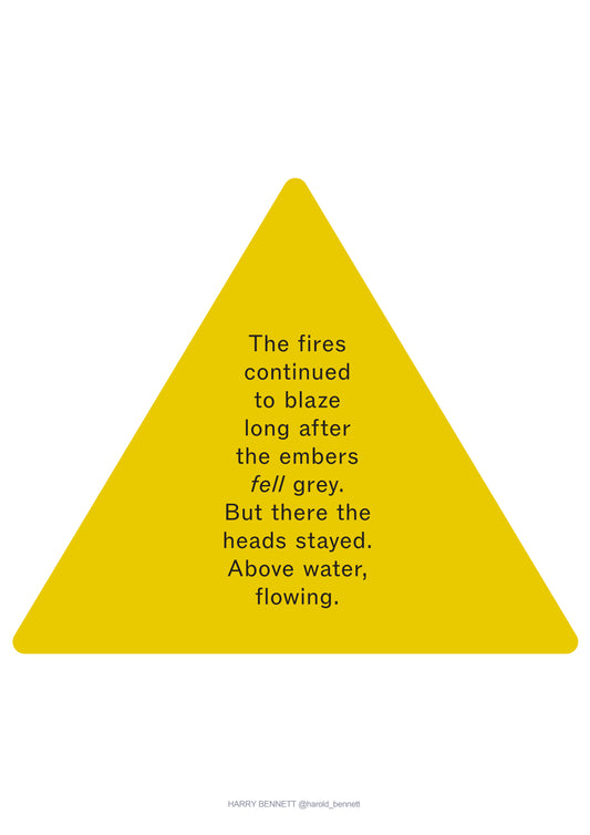 WARNING: Risk of Fire Pictogram by Harry Bennett