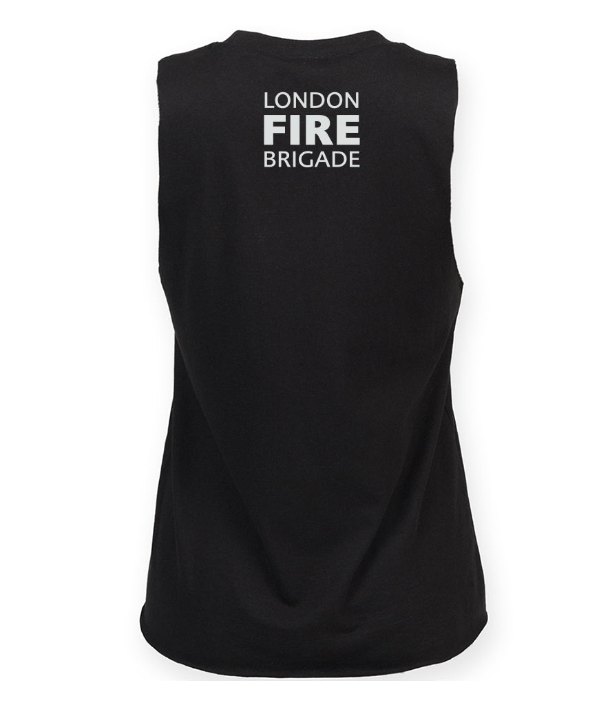 Ladies High-Neck Training Vest - black