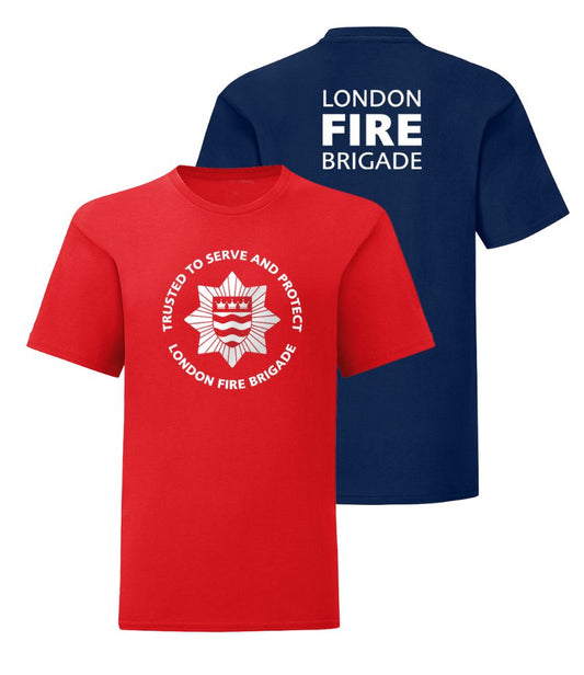 Children's Customised London Fire Brigade T-Shirt