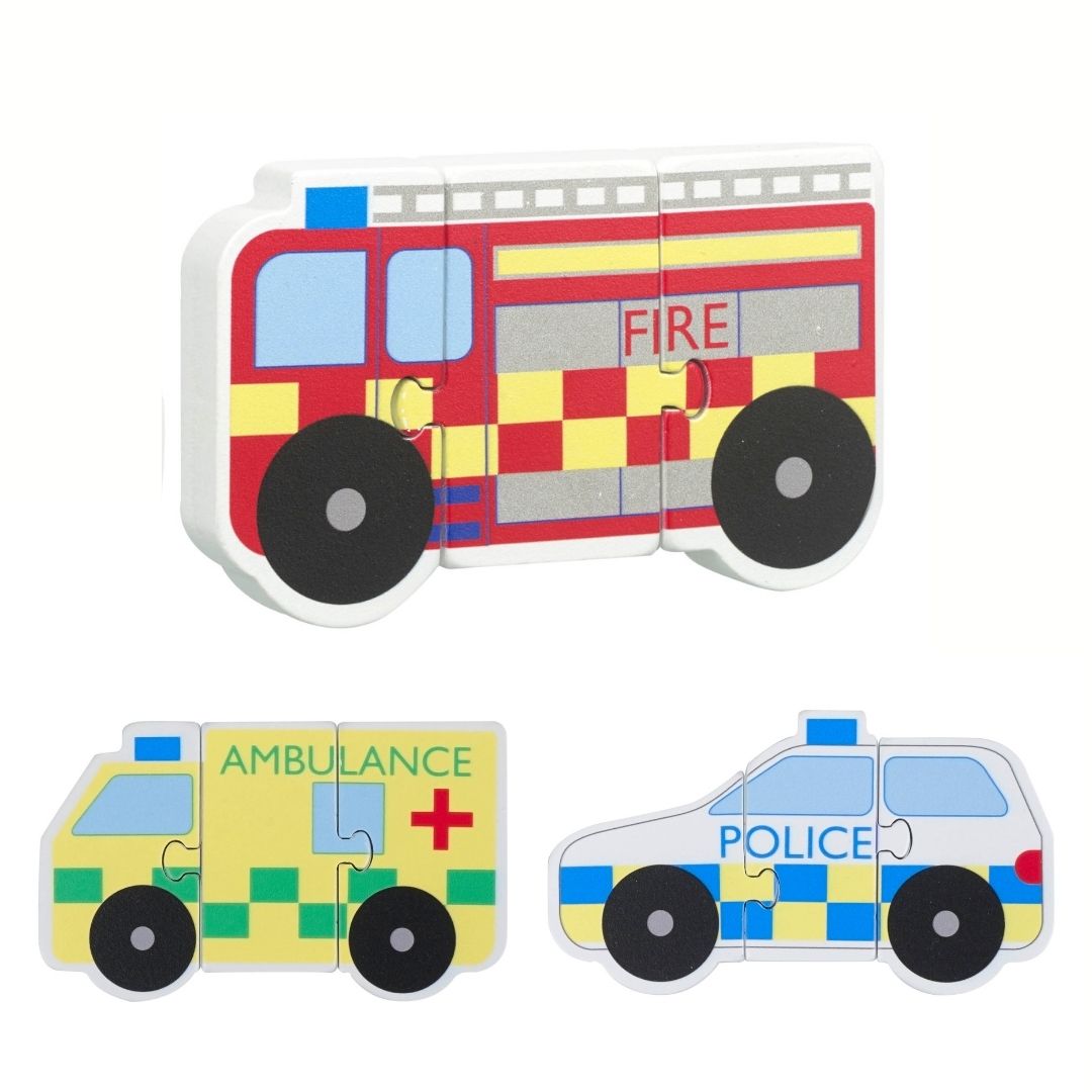 Emergency Services Mini Puzzles