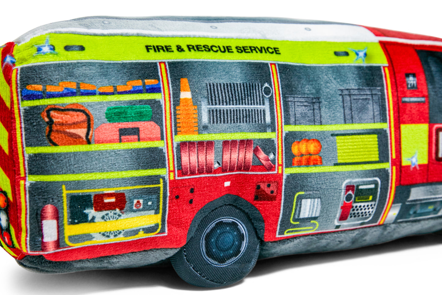 Cuddly Fire Engine Soft Toy